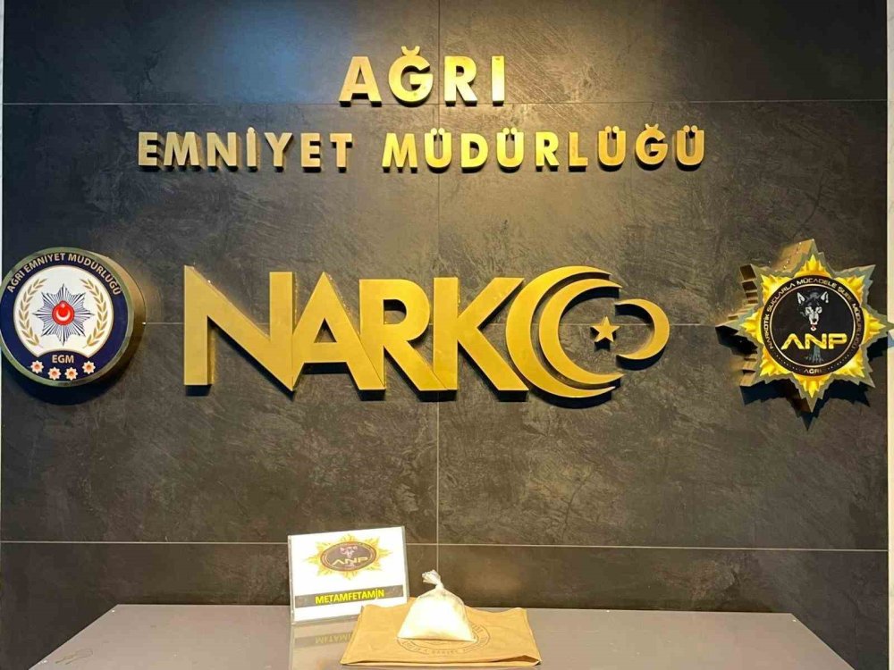 Ağrı’da uyuşturucu operasyonu: 2 tutuklama