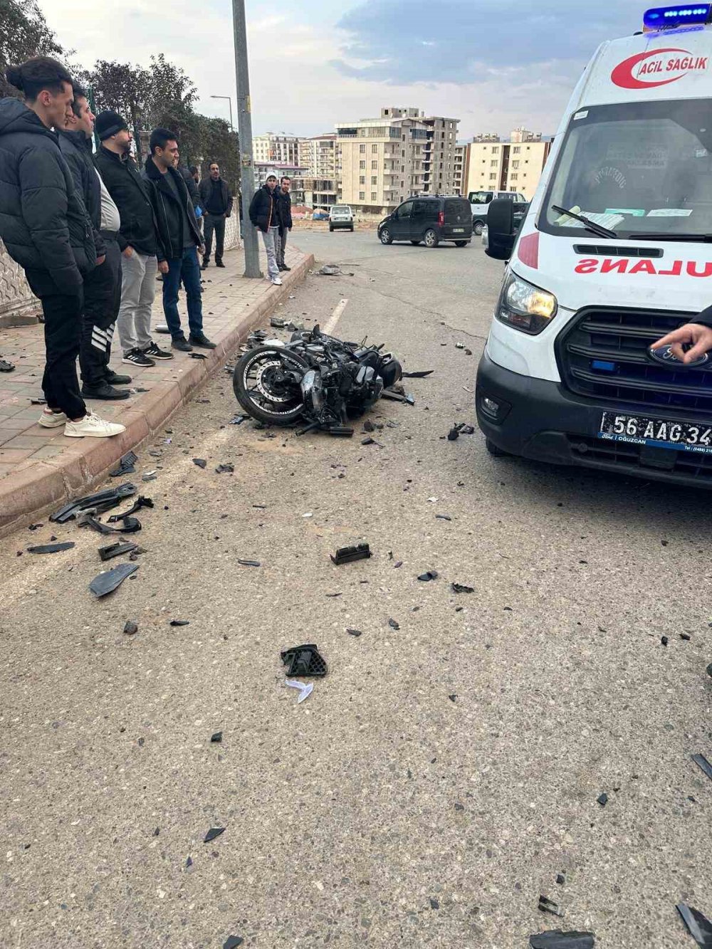 Siirt’te otomobil ile motosiklet çarpıştı: 1 kişi öldü