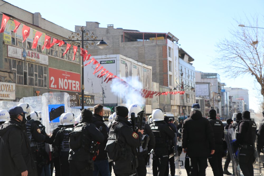 Van'da kayyım gerginliği