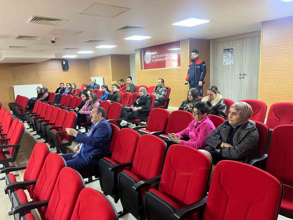 Kars’ta afet farkındalık eğitimi gerçekleştirildi