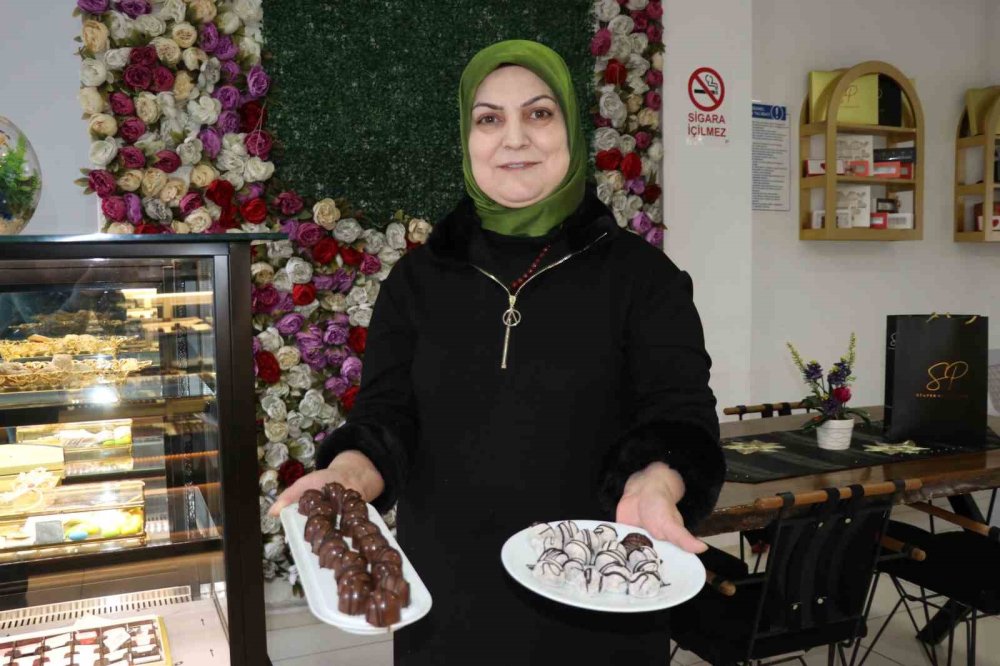 Van’da kadın girişimci, otlu peynirli ve kavutlu çikolata üretti