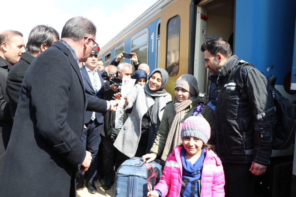 Van-Tahran tren seferleri 5 yıl aradan sonra başladı