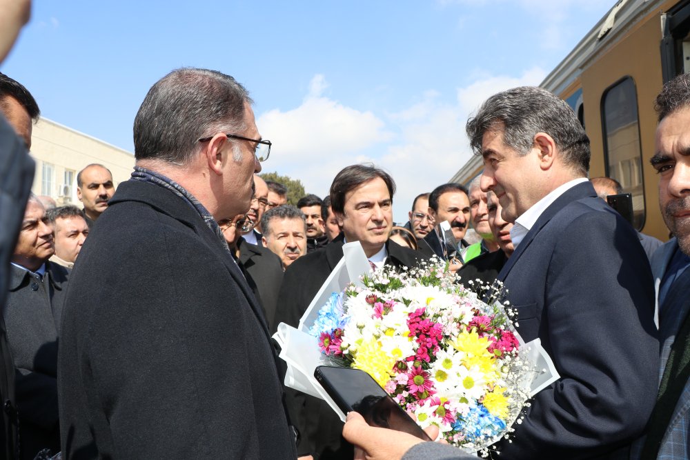 Van-Tahran tren seferleri 5 yıl aradan sonra başladı