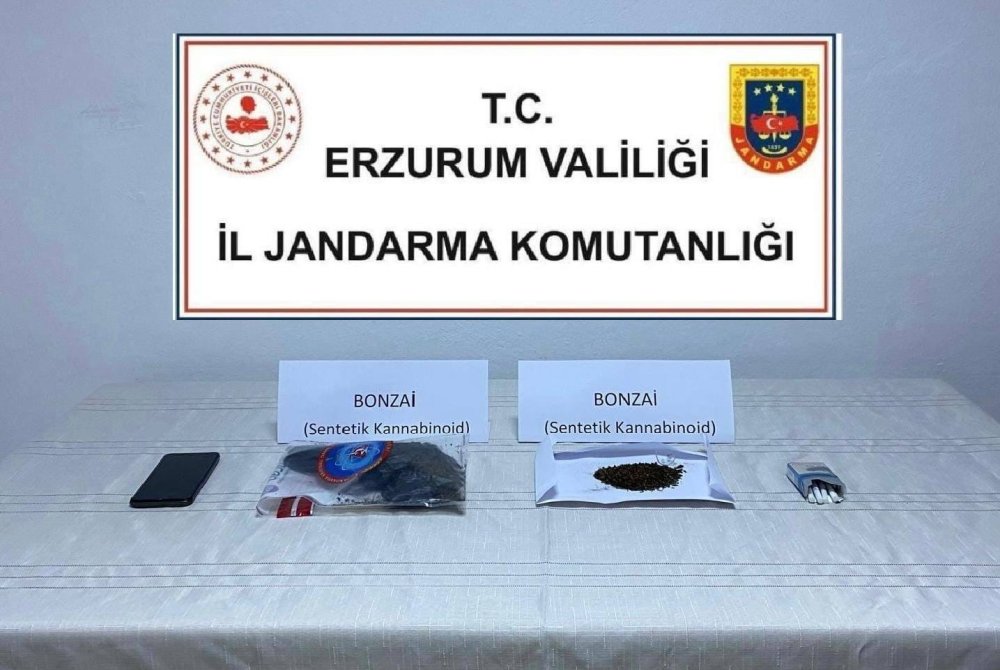 Erzurum’da uyuşturucu tacirlerine operasyon düzenlendi