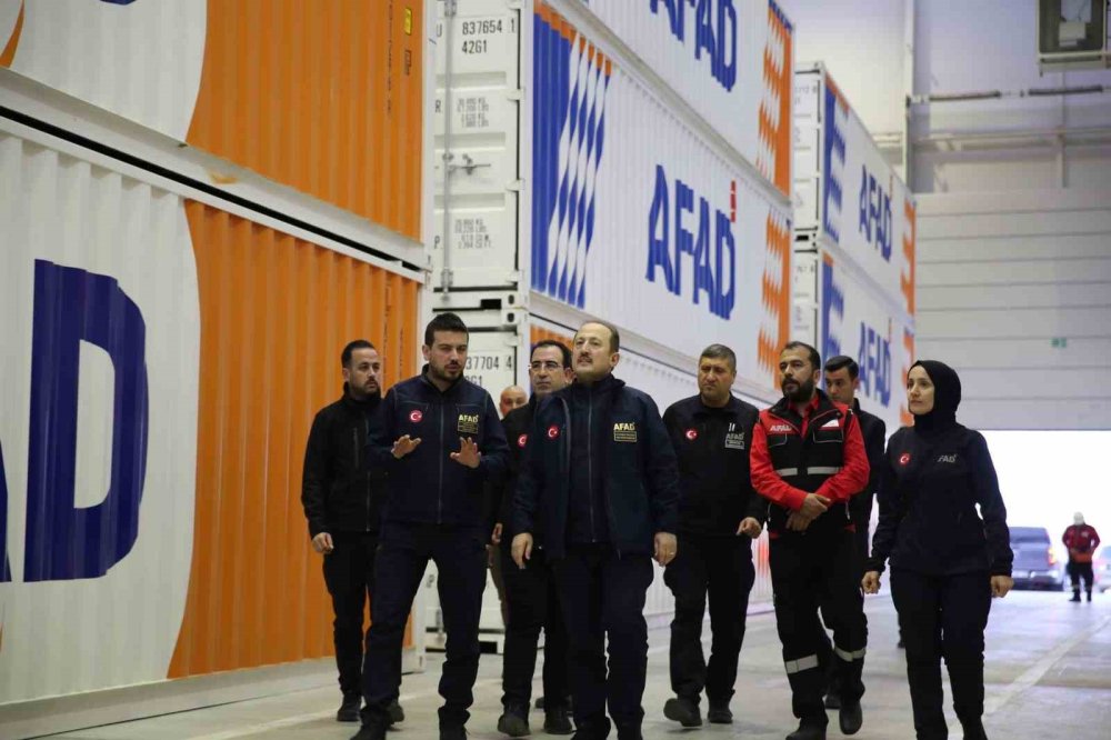 AFAD Başkanı Pehlivan: Afetlere karşı hazırlık çalışmalarımız sürüyor