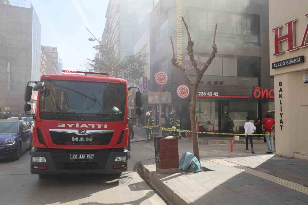 Öncü dönerde yangın: 2 şahıs dumandan etkilendi