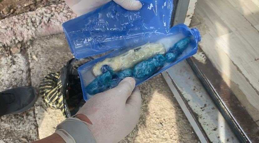 Tunceli’de şampuan şişesine gizlenmiş uyuşturucu yakalandı
