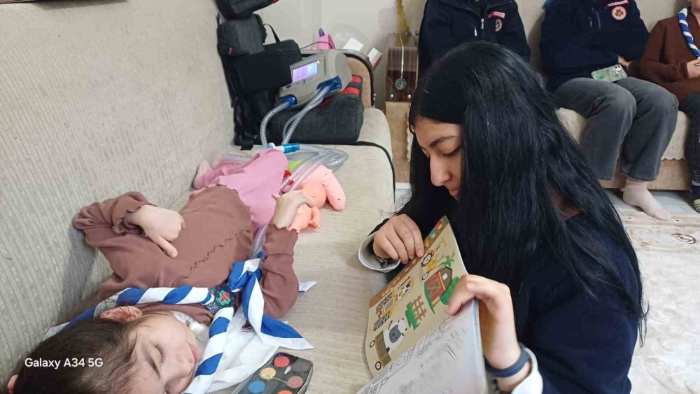 Erzurumlu izciler, Esmanur’a destek oldu