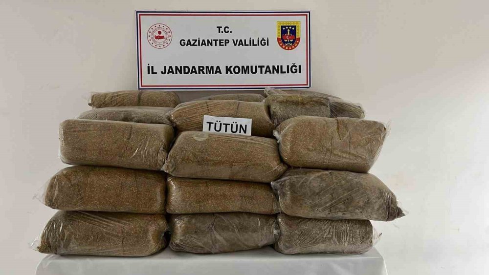 Antep’te 4,2 milyon TL değerinde kaçak tütün ve sigara ele geçirildi: 38 gözaltı