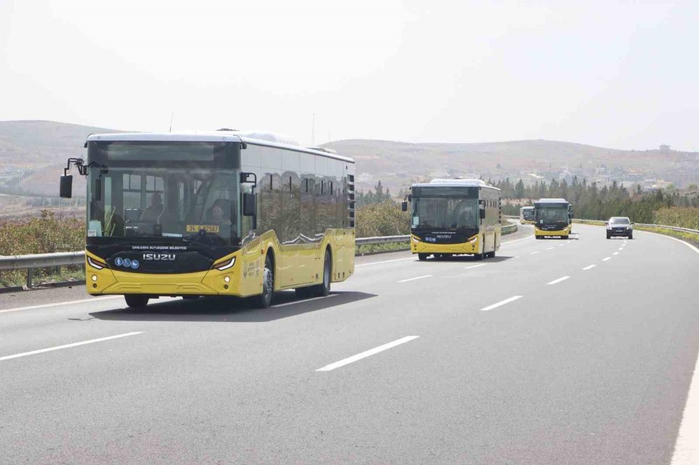 Urfa’da 25 yeni otobüs alındı