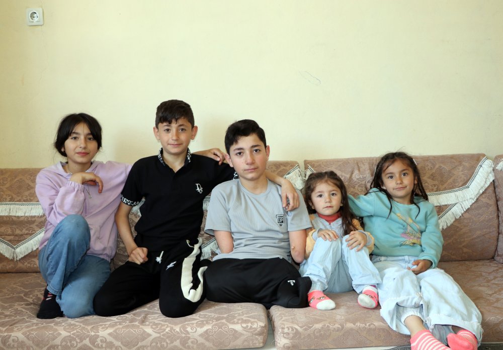 Nakşin'in yeni protez mutluluğu