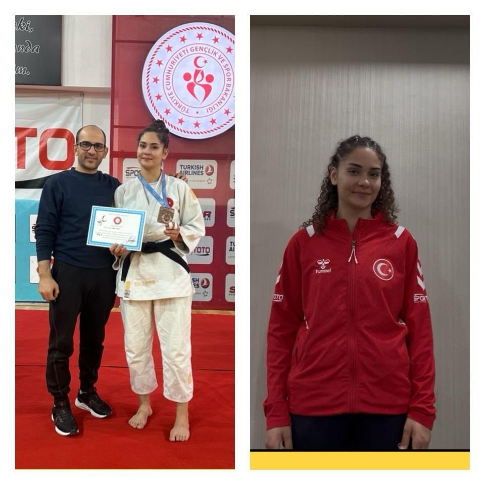 Van’ın dünya şampiyonu sporcusu Sinem, Avrupa yolunda