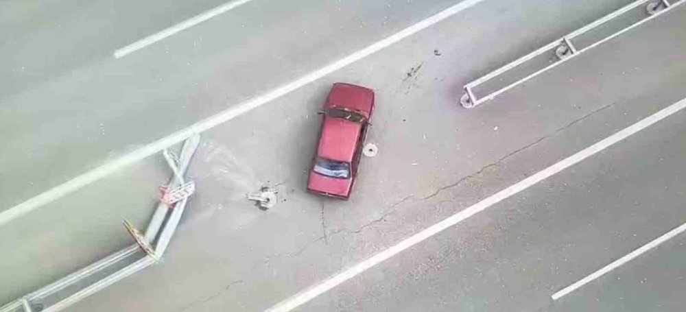 Antep'te dron destekli trafik denetiminde 23 sürücüye ceza