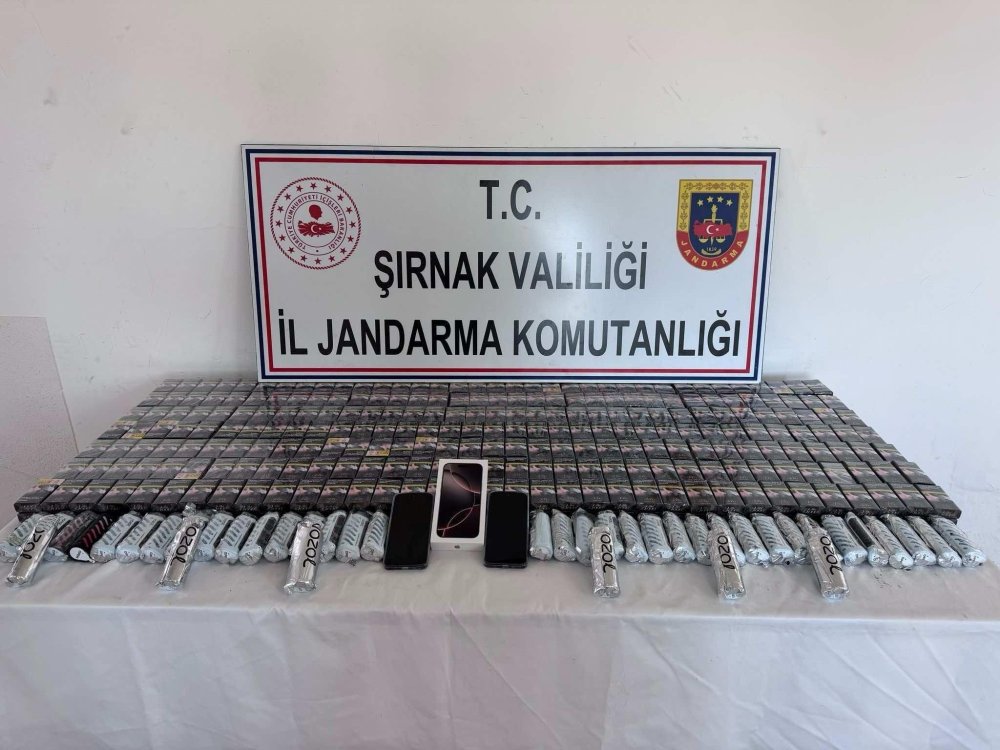 Şırnak'ta 11,5 kilo kaçak altın yakalandı