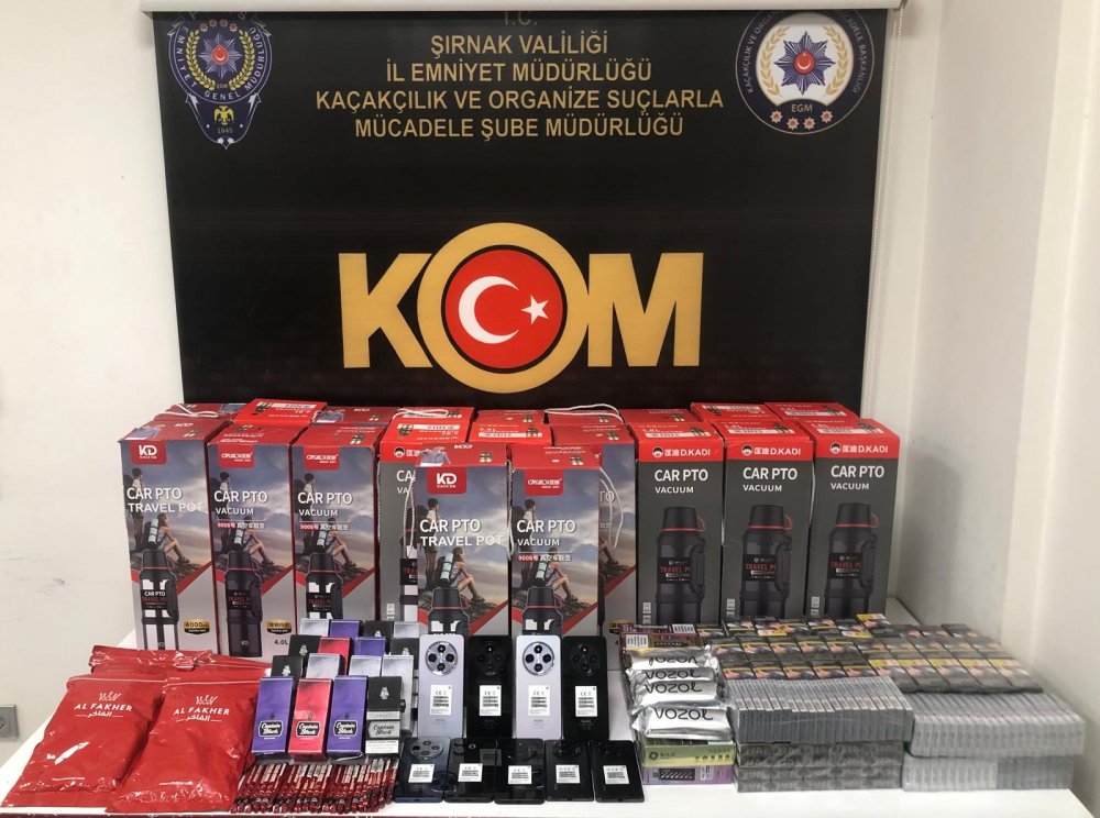 Şırnak'ta 11,5 kilo kaçak altın yakalandı