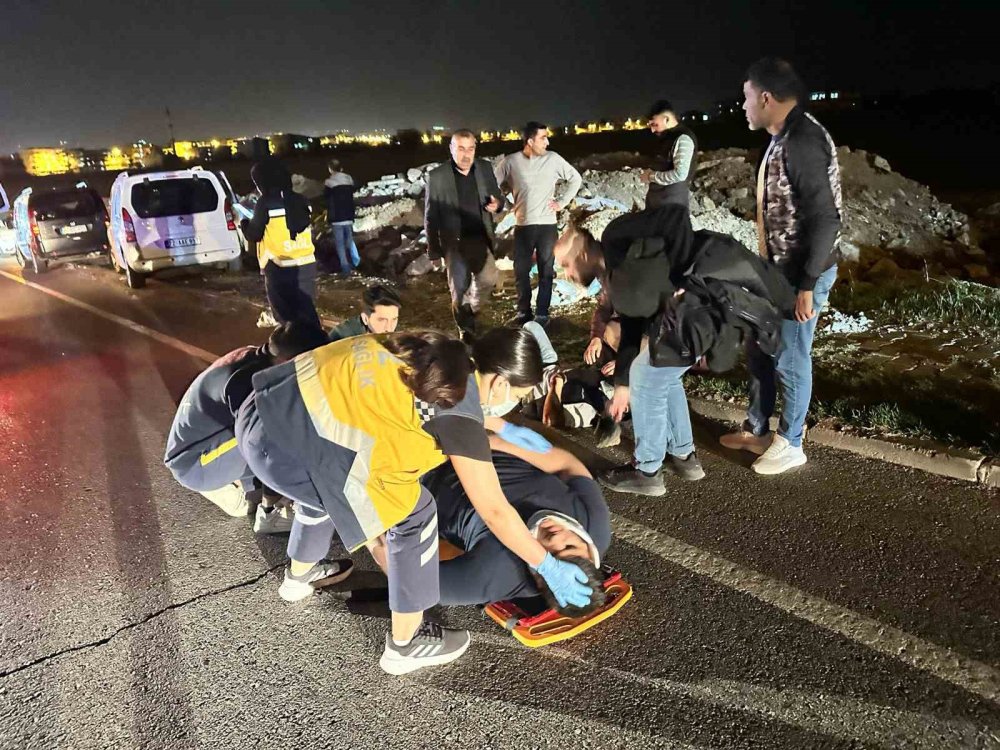 Batman’da zincirleme motor kazası: 4 yaralı