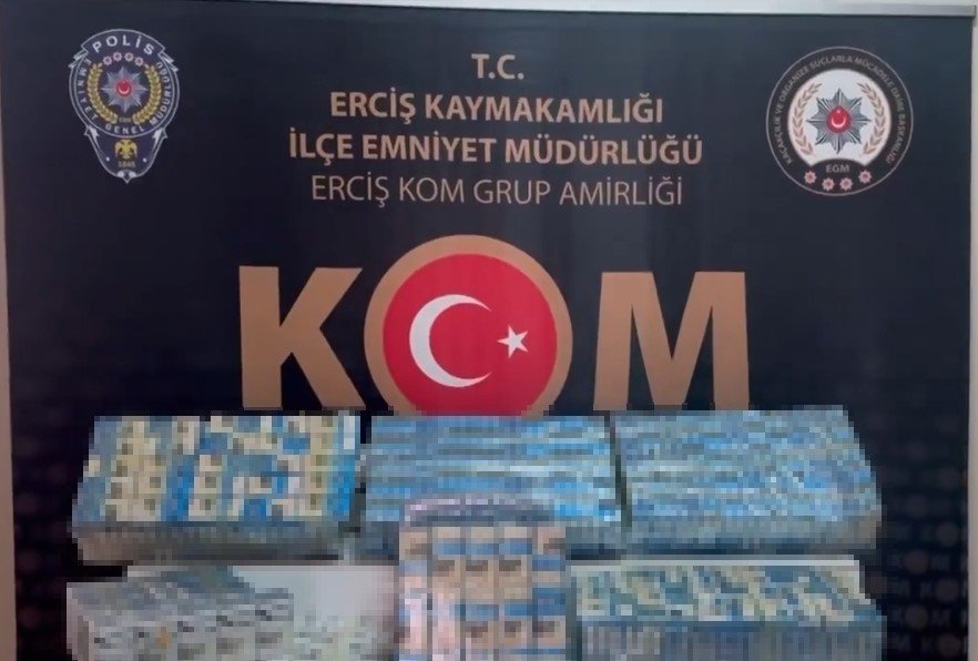 Van’da 3 bin 940 paket kaçak sigara yakalandı