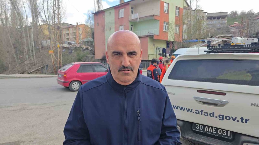 Geçen sene aynı bölgede eşini kaybeden kadın için 130 kişilik ekip seferber