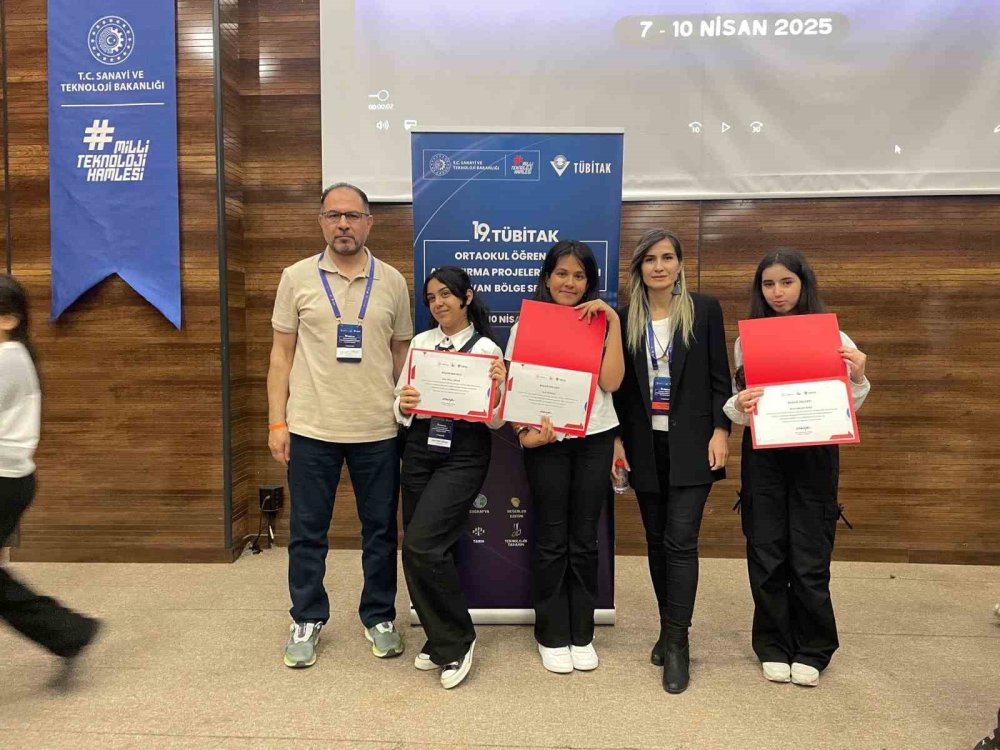 Ağrı’dan 4 proje, TÜBİTAK Bölge Finali’nde ödüle layık görüldü