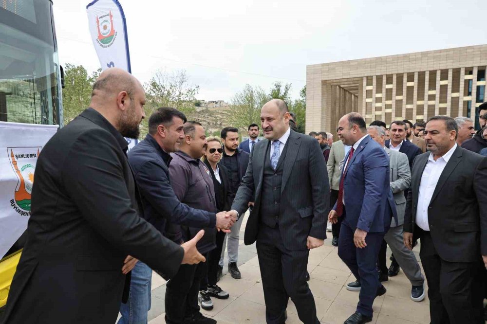 Urfa’da şehir içi ulaşıma takviye: 25 yeni otobüs hizmete alındı