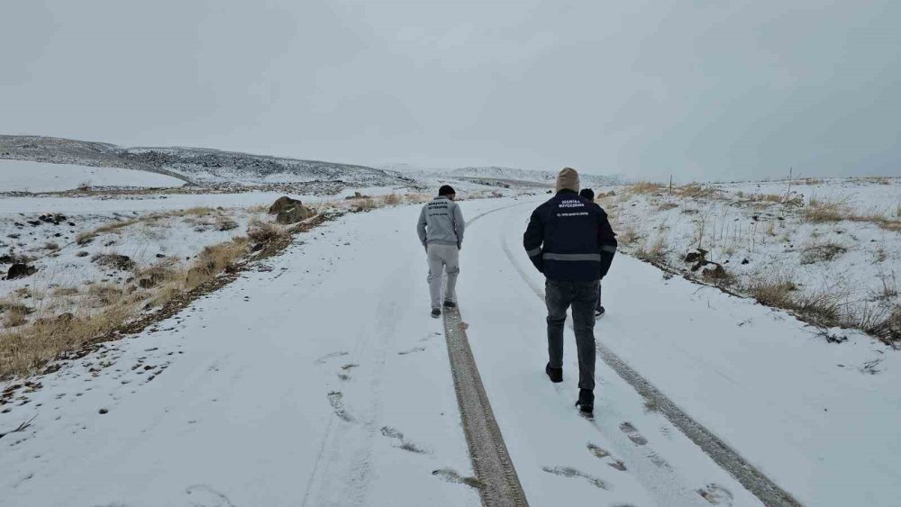 Adilcevaz’da iki mevsim bir arada yaşandı