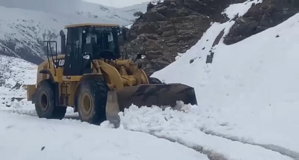 Batman’da kardan 7 köy ve mezra yolu ulaşıma kapandı