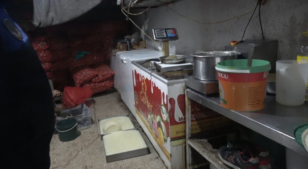 Kilis’te gıda imalathanesi 4 günlüğüne kapatıldı