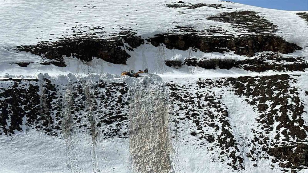 Muş’ta kar yağışından 19 köy yolu ulaşıma kapandı
