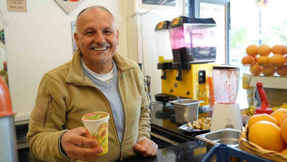 Antep’te şifa kaynağı doğal sıkım ’atom’a yaz-kış yoğun talep