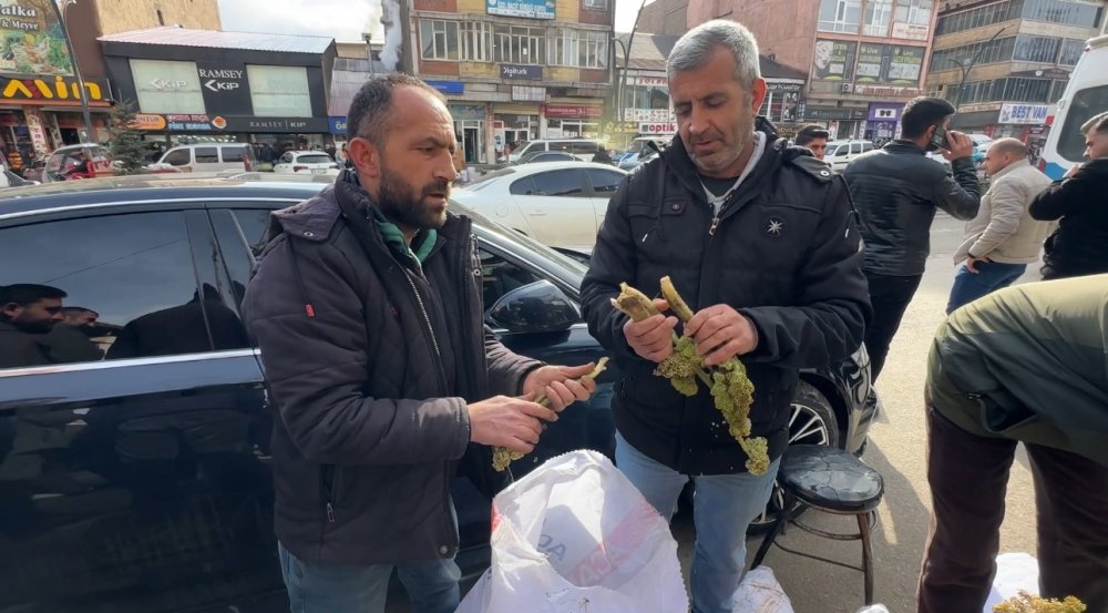Yüksekova'da uçkunun destesi 100 TL’den satılıyor