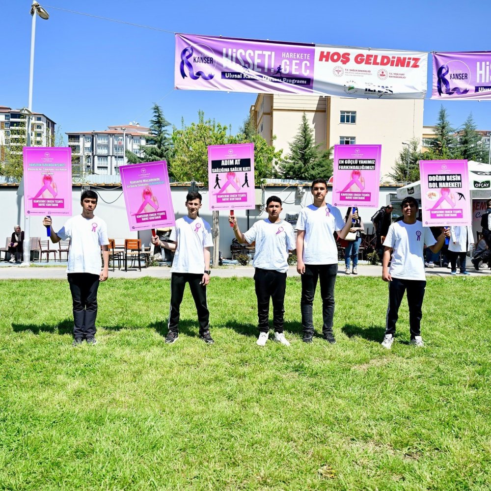 Başkan Geçit, "Kanserle mücadelede erken teşhis hayat kurtarır"