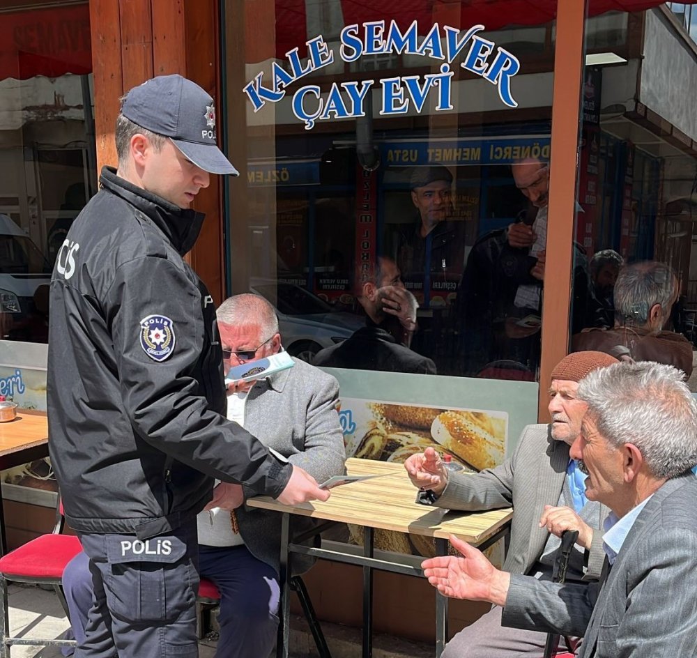 Erzurum'da vatandaşlar dolandırıcılığa karşı uyarıldı