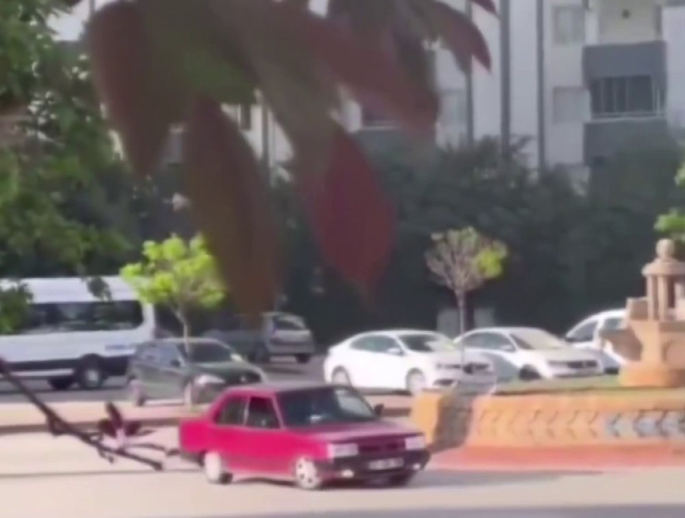 Trafikte drift atarak tehlike saçan 2 Tofaş’a 148 bin TL ceza kesildi