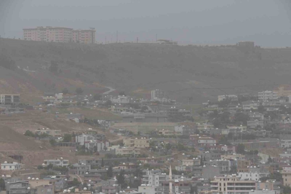 Cizre’de toz taşınımı hayatı olumsuz etkiliyor