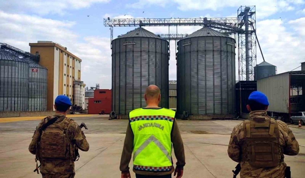 40 bin tonluk hububat vurgununda 9 tutuklama