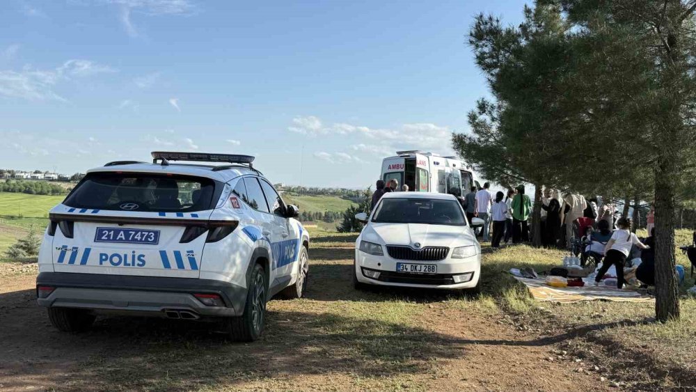 Direksiyon eğitimi yaparken yürüyüş yapan çifte ve ağaca çarptı