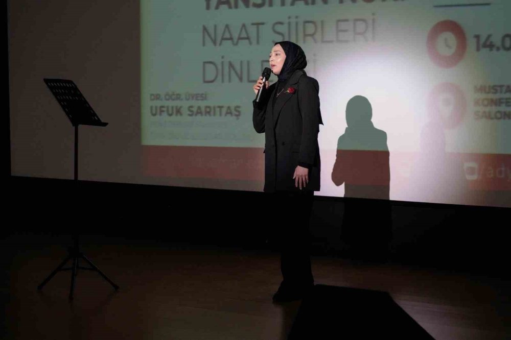Adıyaman'da "Mısralara yansıyan nur" şiir dinletisi" düzenlendi