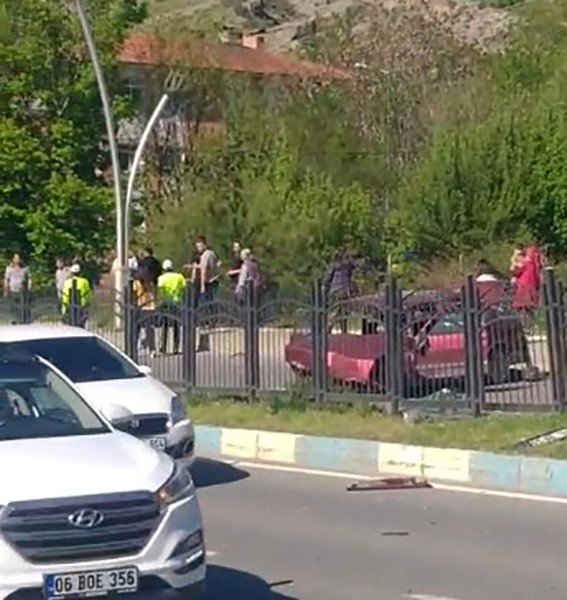 Tunceli’de araç takla attı: 1 kişi yaralandı