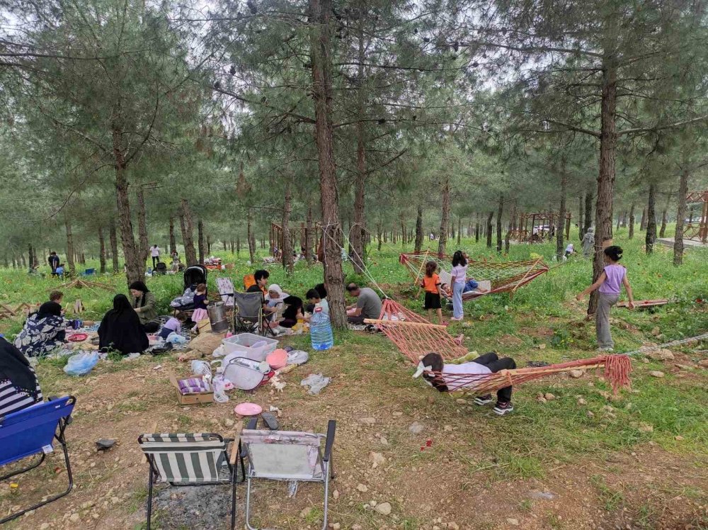 Malabadi Tabiat Parkı’na yoğun ilgi