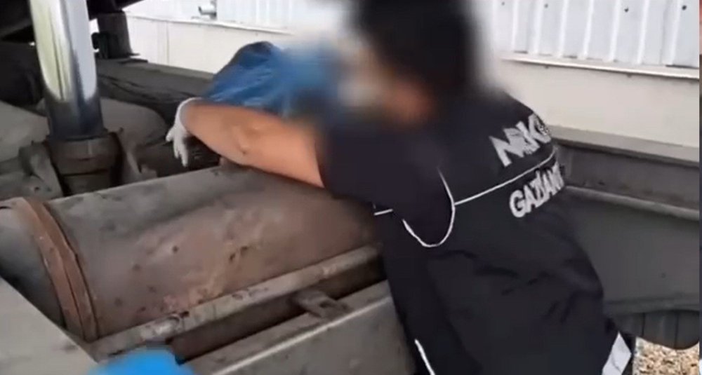 Antep’te tır dorsesinde 45 kilo uyuşturucu ele geçirildi