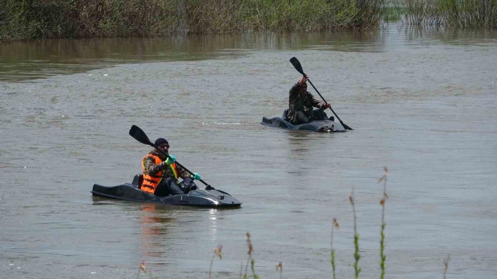 Ardahan'ın Kura Nehri’nde kano heyecanı
