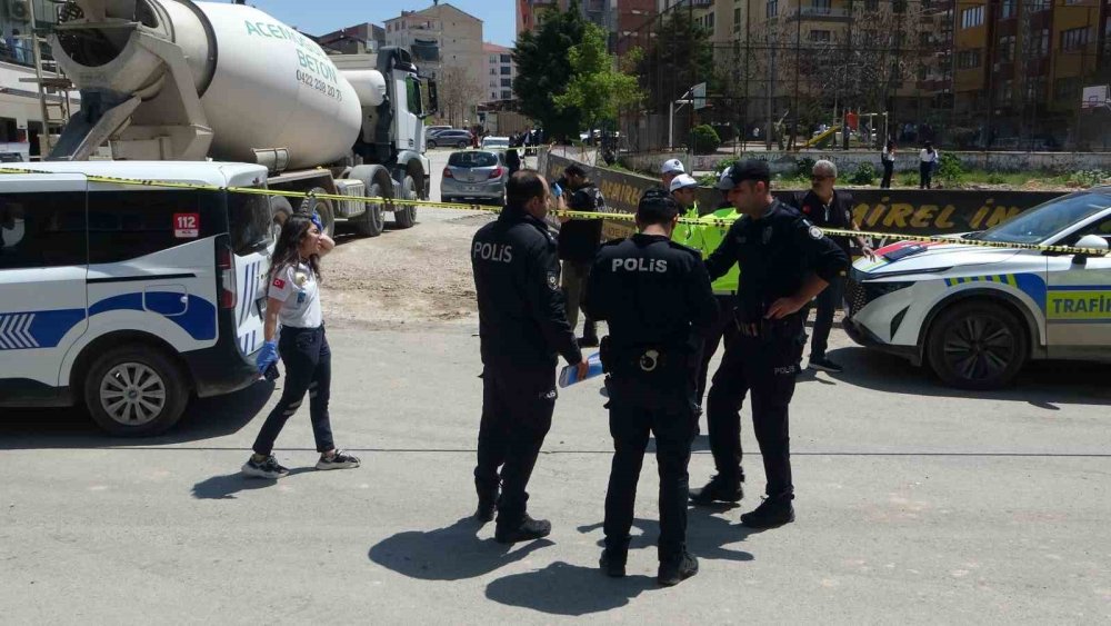 Malatya’da beton mikseri dehşeti: 1 kişi hayatını kaybetti