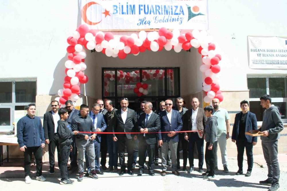 Muş’ta ’TÜBİTAK Bilim Fuarı’ sergisi