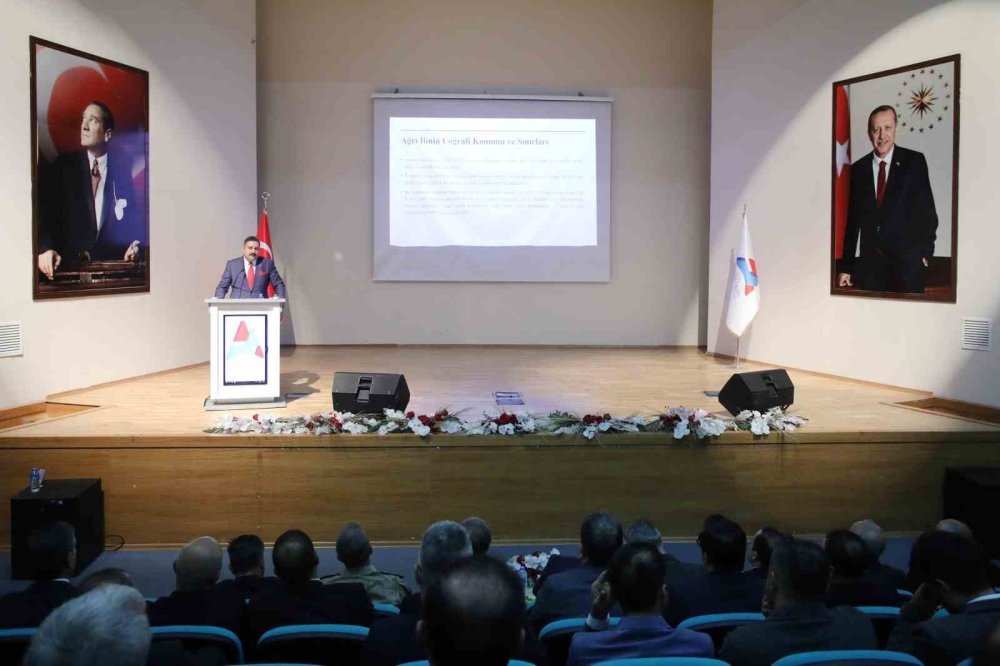 Ağrı'da turizm master planı çalıştayı gerçekleştirildi