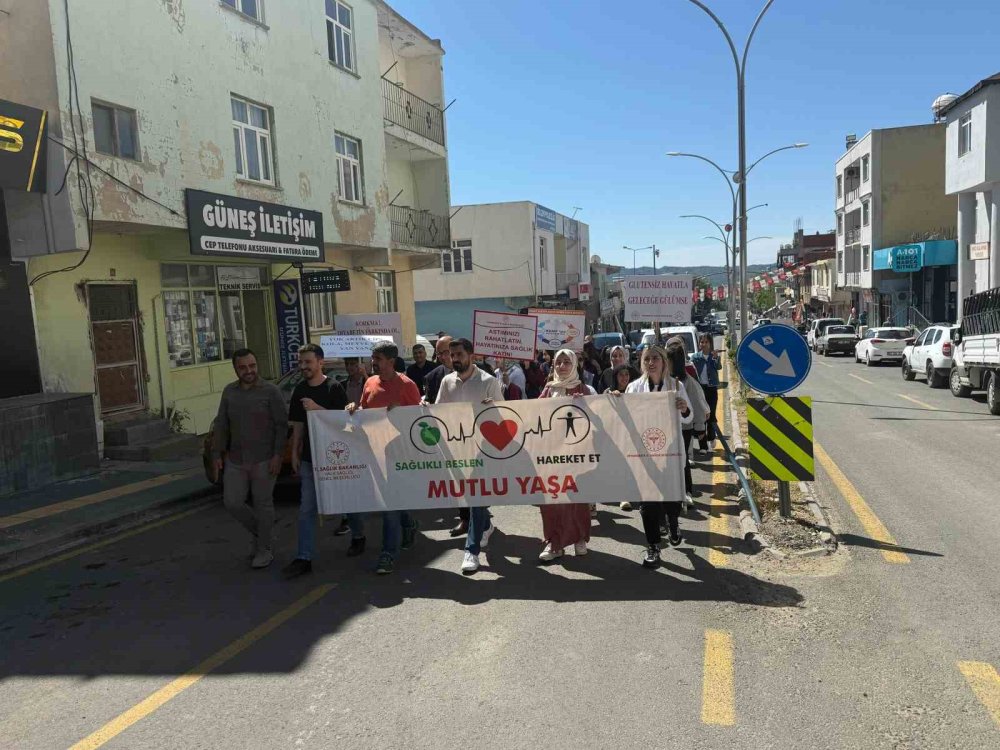 Dicle’de Dengeli Beslenme ve Fiziksel Aktivite yürüyüşü