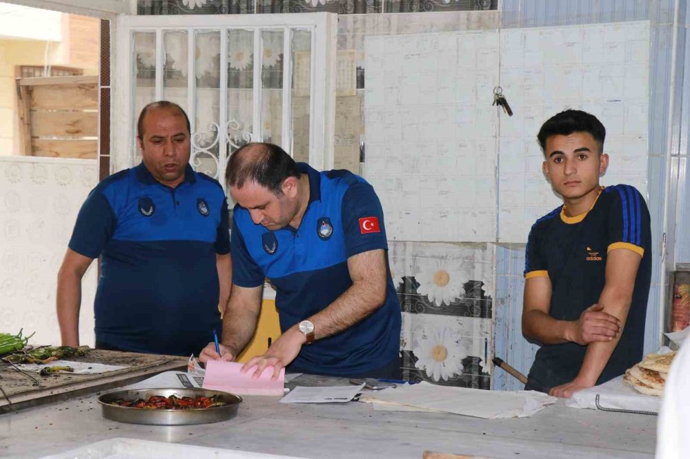Zabıtadan pide fırınlarına baca denetimi