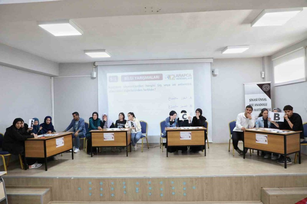 Ağrı’da Arapça Bilgi ve Etkinlik Yarışmaları il finali gerçekleştirildi