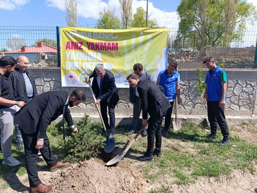 Diyadin’de "Orman Benim" kampanyası