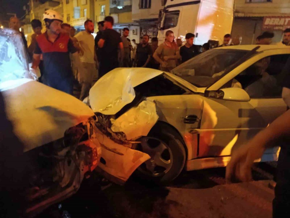 Urfa’da otomobiller çarpıştı: 1 ölü, 2 yaralı