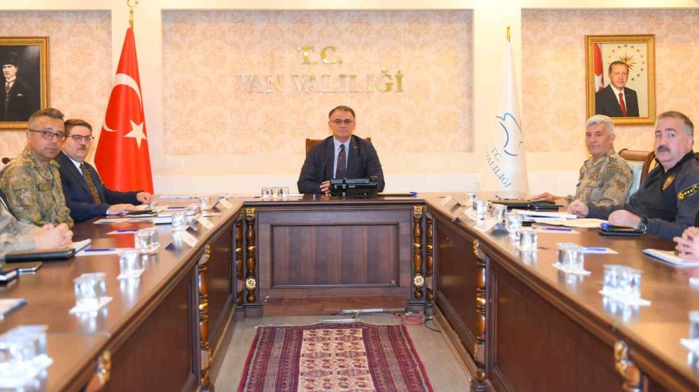 Van’da Asayiş ve Güvenlik toplantısı yapıldı